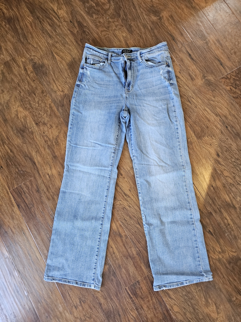 Judy Blue Light Blue Straight Leg Jeans